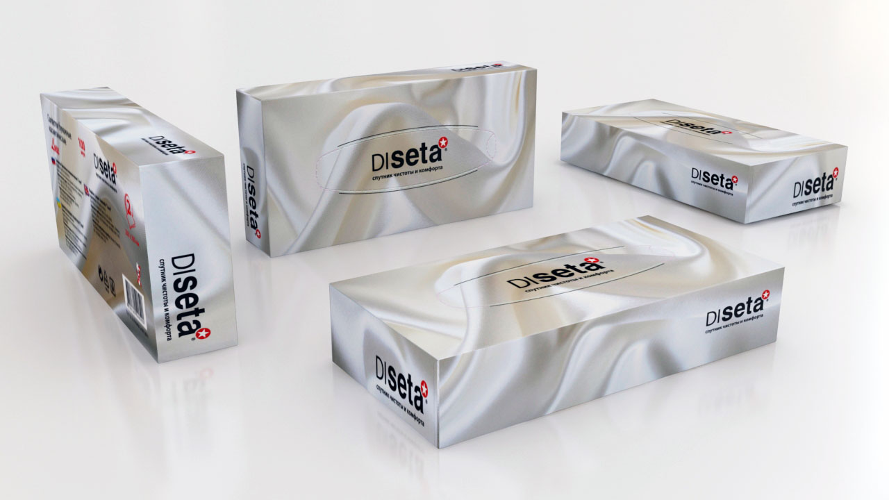  Разработка дизайна упаковки линии Top Line для  ТМ Diseta